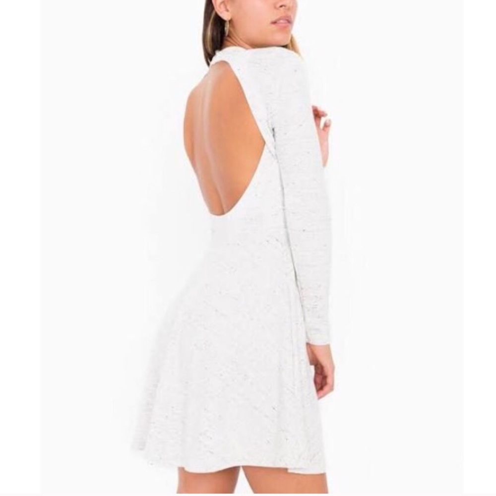 American Apparel Ponte Violette Skater Dress